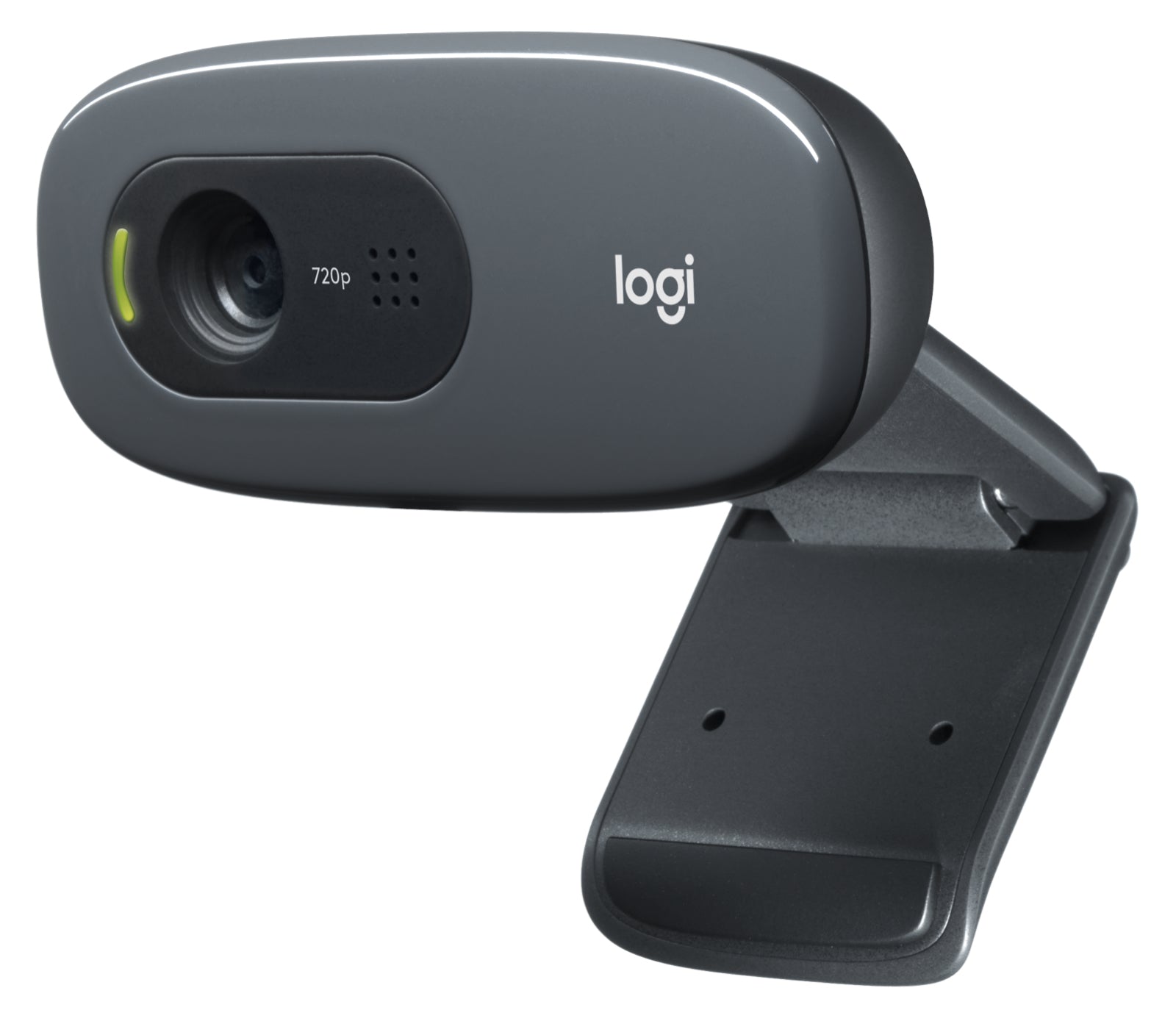 (B1) Logitech C270 Webcam, HD 720p, 60° Sichtfeld, Fester Fokus