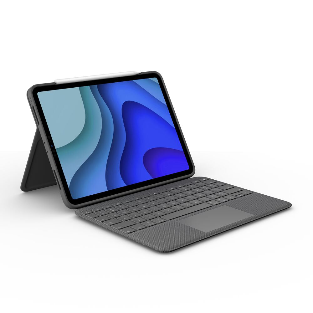 (G1) Logitech Folio Touch iPad Hülle Tastatur, Trackpad und Smart Connector für 11 Zoll iPad Pro Azerty Layout