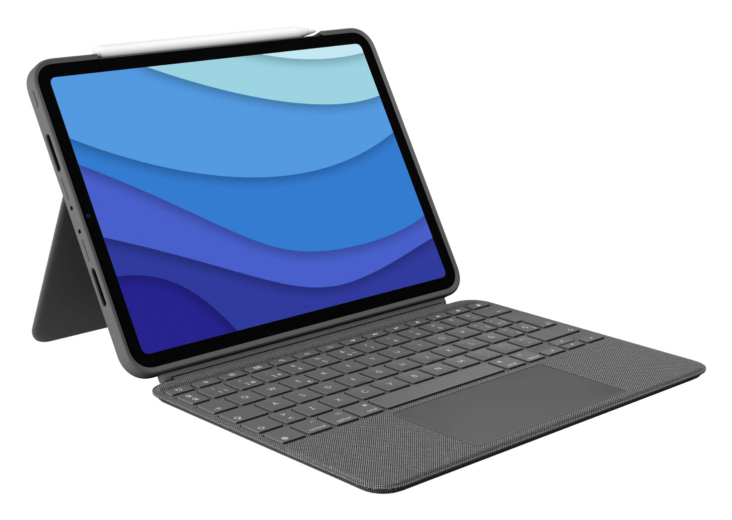 (G2) Logitech Combo Touch Grau ES QWERTY