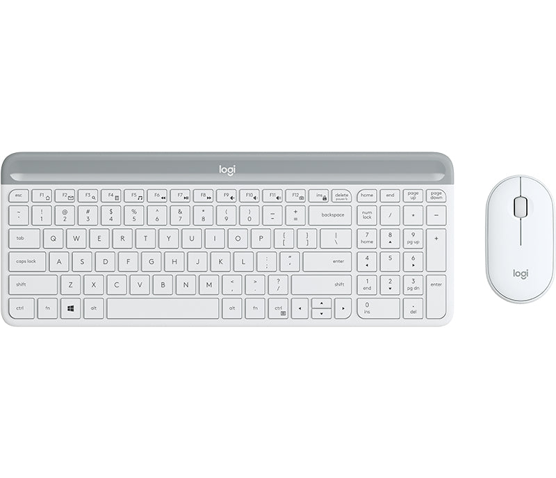 (G2) Logitech MK470 Slim Combo Kabelloses Tastatur-Maus-Set, 2.4 GHz Verbindung via Nano-USB-Empfänger