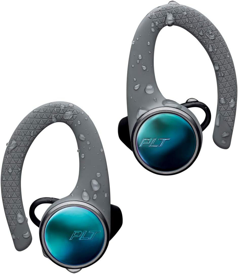 (C) Plantronics BACKBEAT FIT 3100 Bluetooth-Sport Headset/Kopfhörer, In-Ear, IP57 mit Ladeetui Schwarz