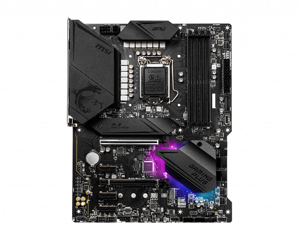 (C) MSI MPG Z490 GAMING PLUS ATX Gaming-Mainboard (10. Generation Intel Core, LGA 1200-Sockel, DDR4