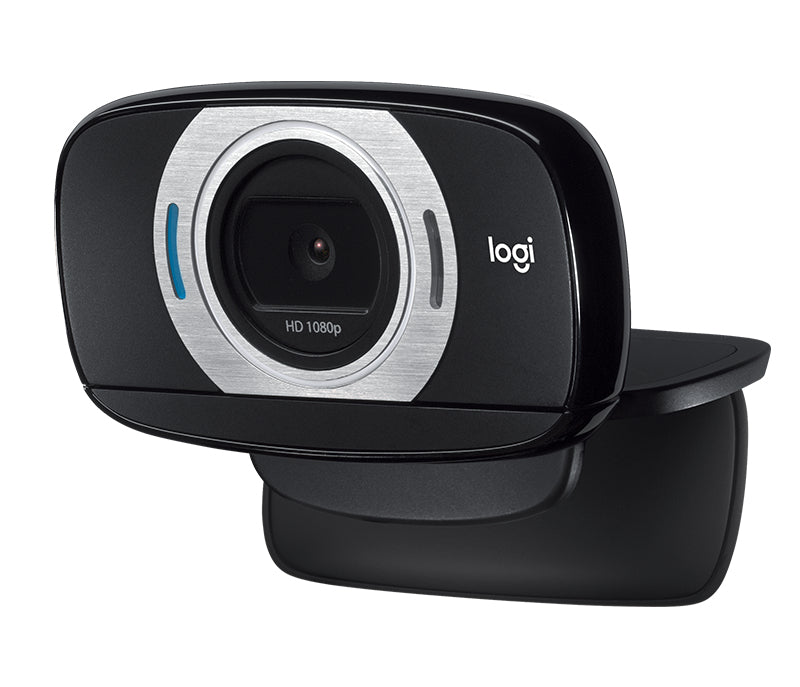 (G1) Cámara web móvil Logitech C615, Full HD 1080p, enfoque automático, campo de visión de 78°, radio de giro de 360°