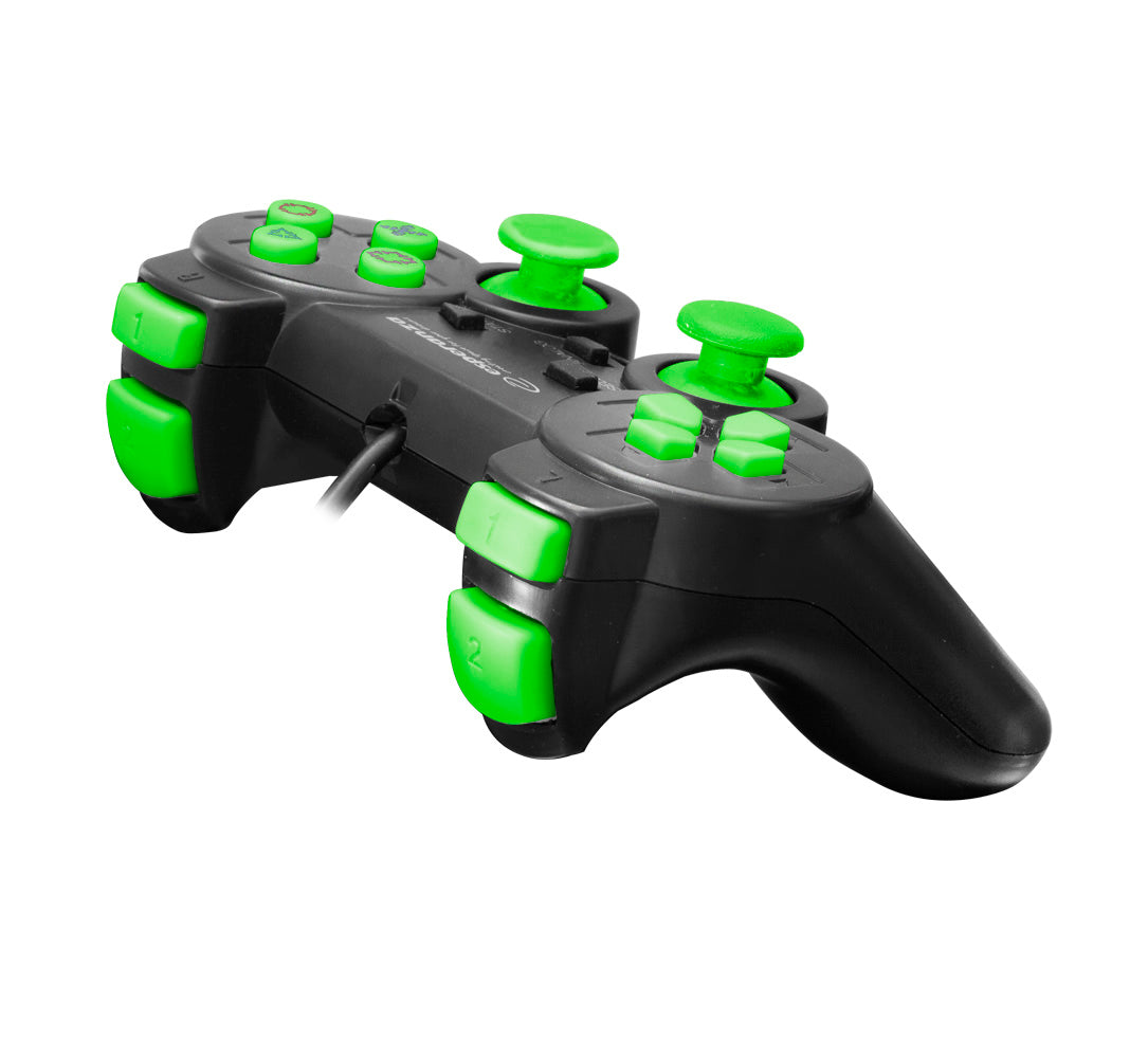 Joypad Gamepad Controller Joystick Controller mit Vibration kabelgebunden für PC PS2 PS3