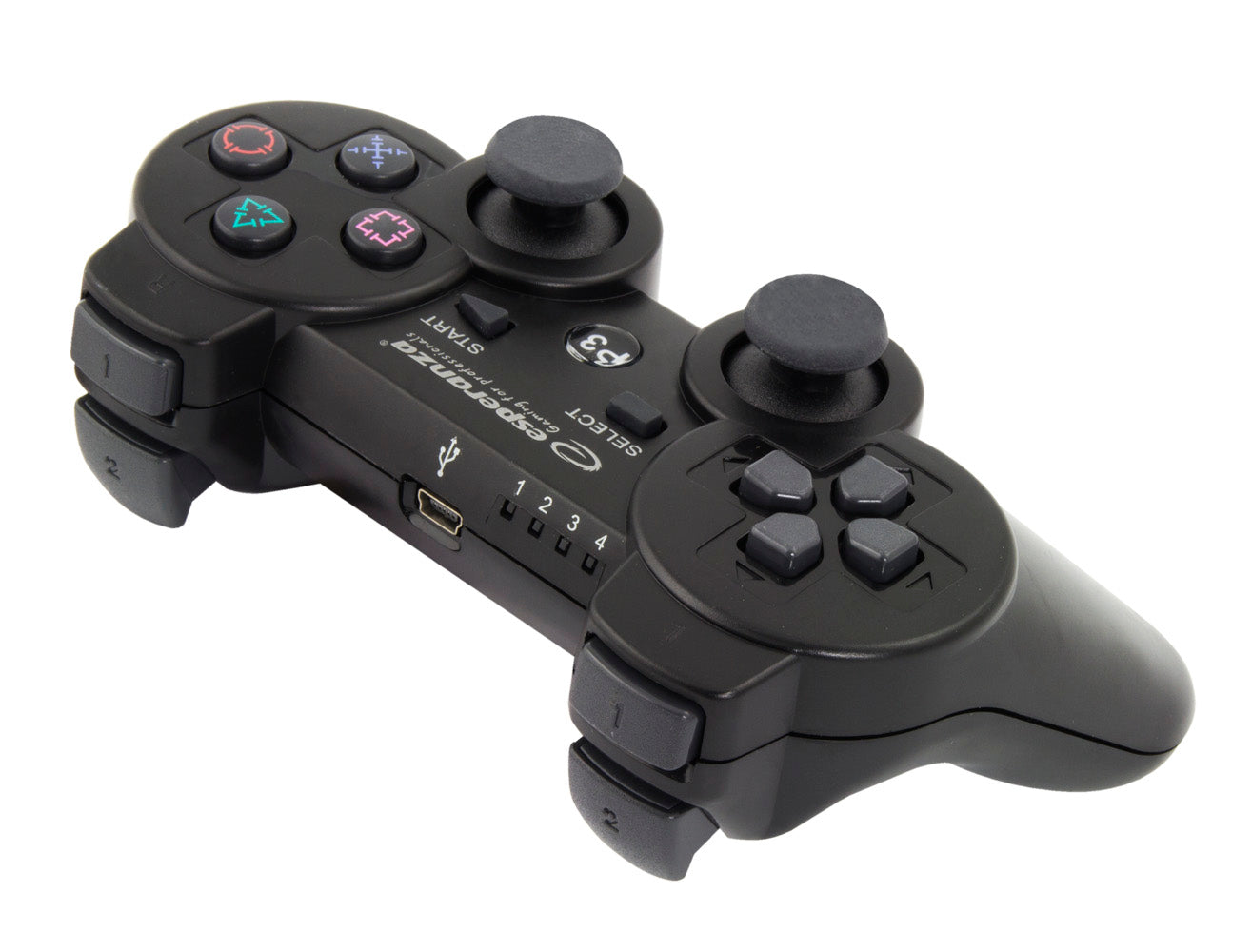 Bluetooth Gamepad Controller Joystick Joypad mit Vibration Wireless Kabellos für PS3 Playstation 3