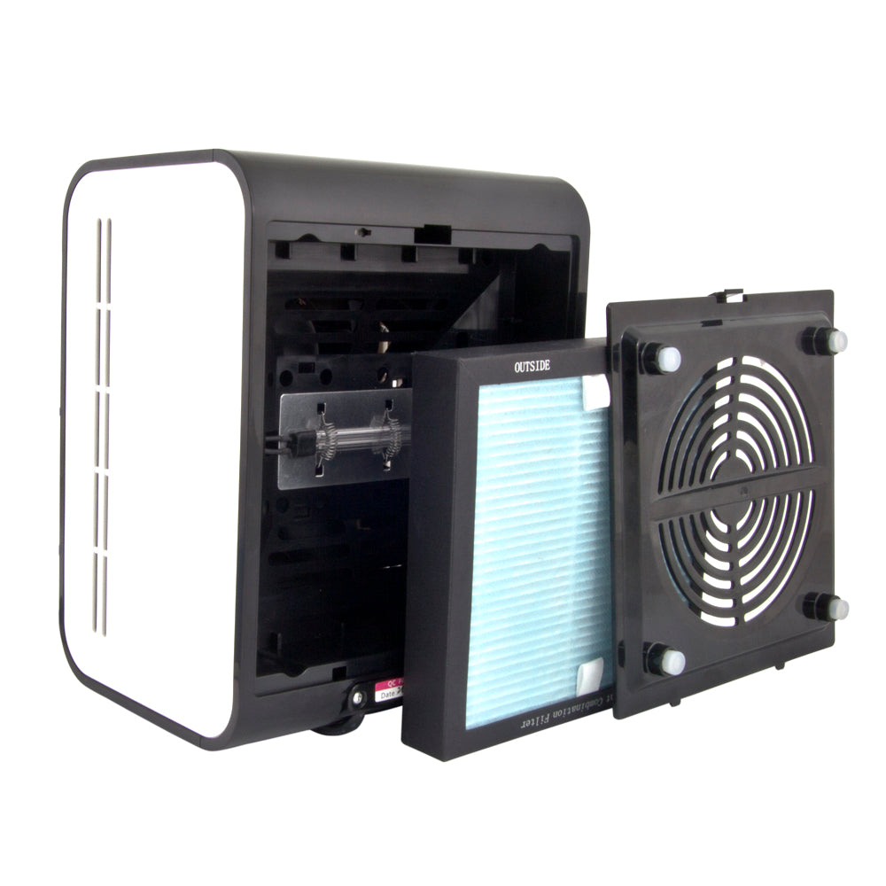 Purificador de aire Filtro de aire Generador de ozono Dispositivo de ozono con pantalla táctil