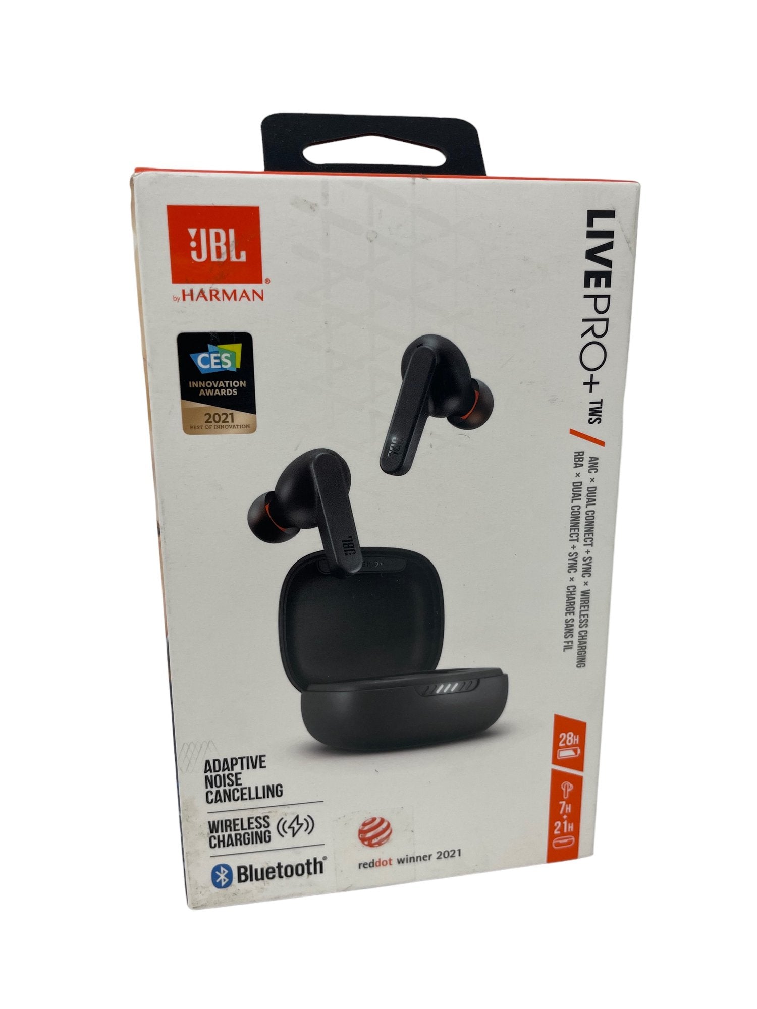 (G1) JBL Live Pro+ TWS – Kabellose In-Ear-Kopfhörer mit Noise Cancelling in Schwarz