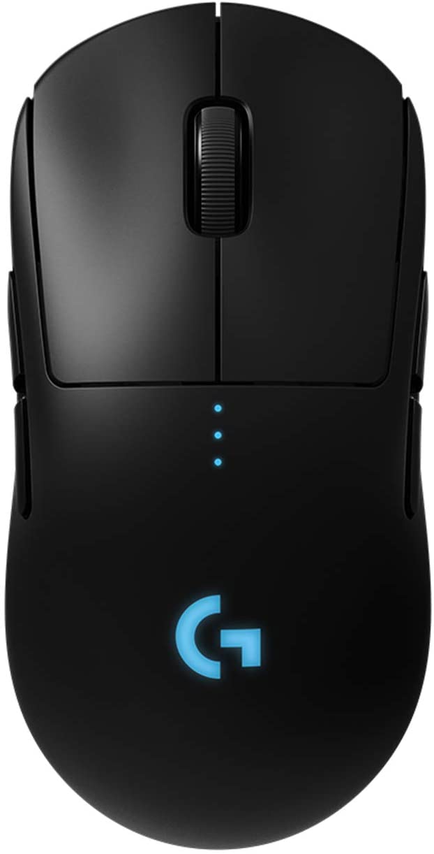 (C) Logitech G PRO wireless gaming mouse with HERO 25K DPI sensor